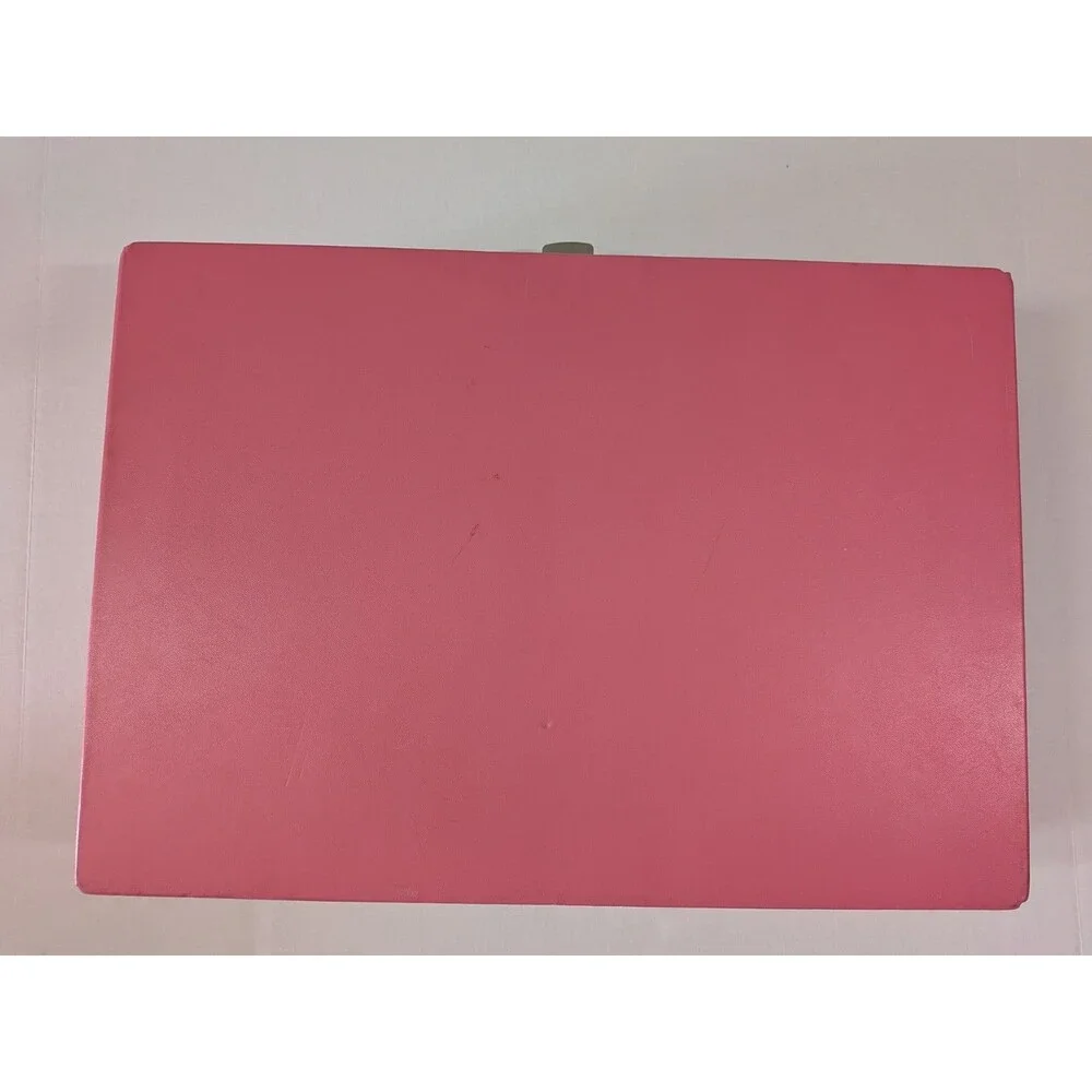 Vintage Pink Tara Toy Corp Deluxe Fashion Doll Case 17x12